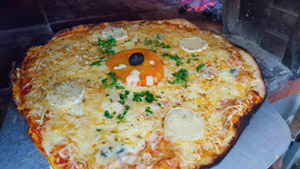 Pizza Latina - Lesneven - La pizza 5 fromages