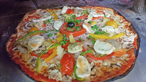 Pizza Latina - Lesneven - La pizza Végéchèvre
